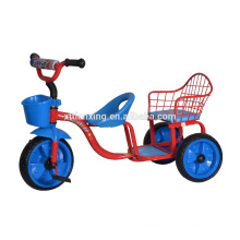China-neues Spielzeug Heiße Verkäufe Kinder Zwilling Dreirad / Preis Zwilling Dreirad für Kinder / Qualitäts-Baby-Doppeltes Dreirad mit CER-Zustimmung